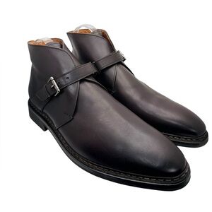 Heschung Manioc Monk Strap Leather Boots EU 46